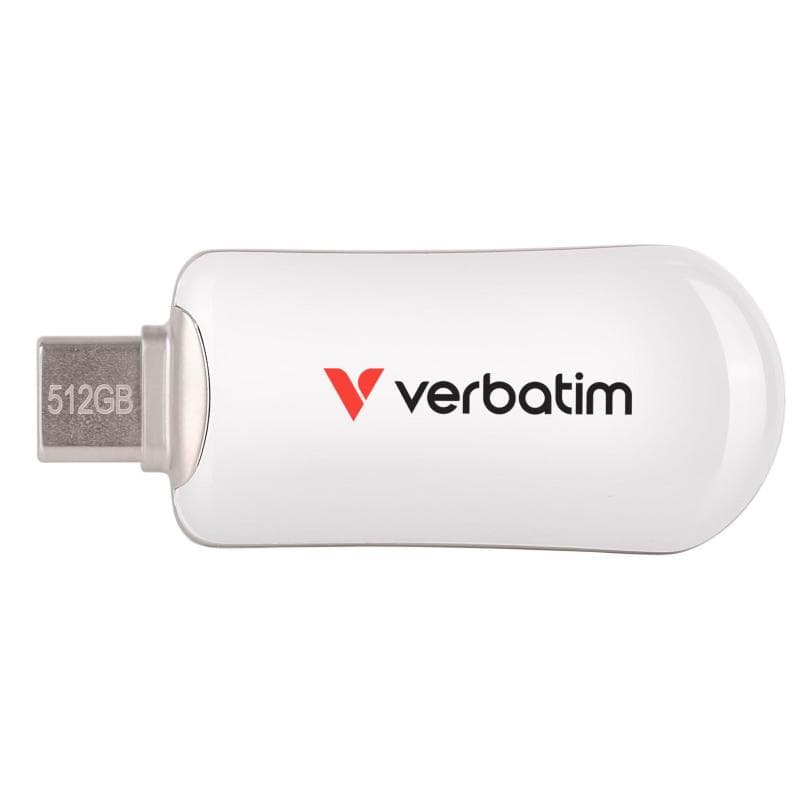 Verbatim 30231 unità flash usb 512 gb usb tipo-c 3.2 gen 1 (3.1 gen 1) bianco