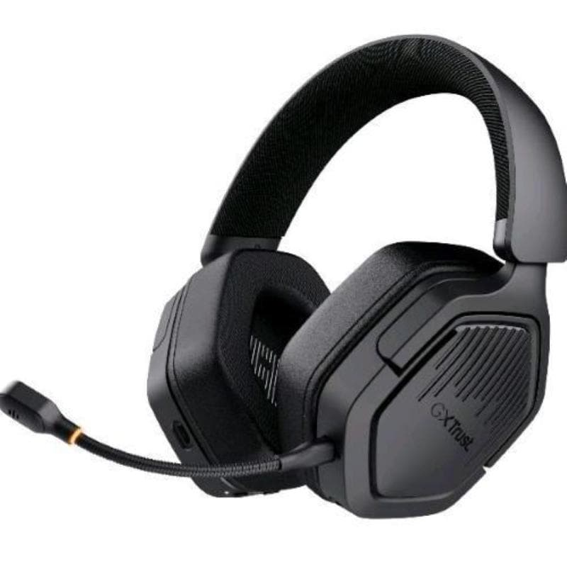 Trust gxt493 carus cuffia con microfone wireless doppia connessione bletooth + 2,4ghz nero