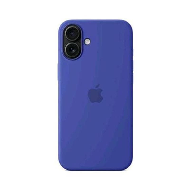 Apple iphone 16 plus silicone case magsafe ultramarine