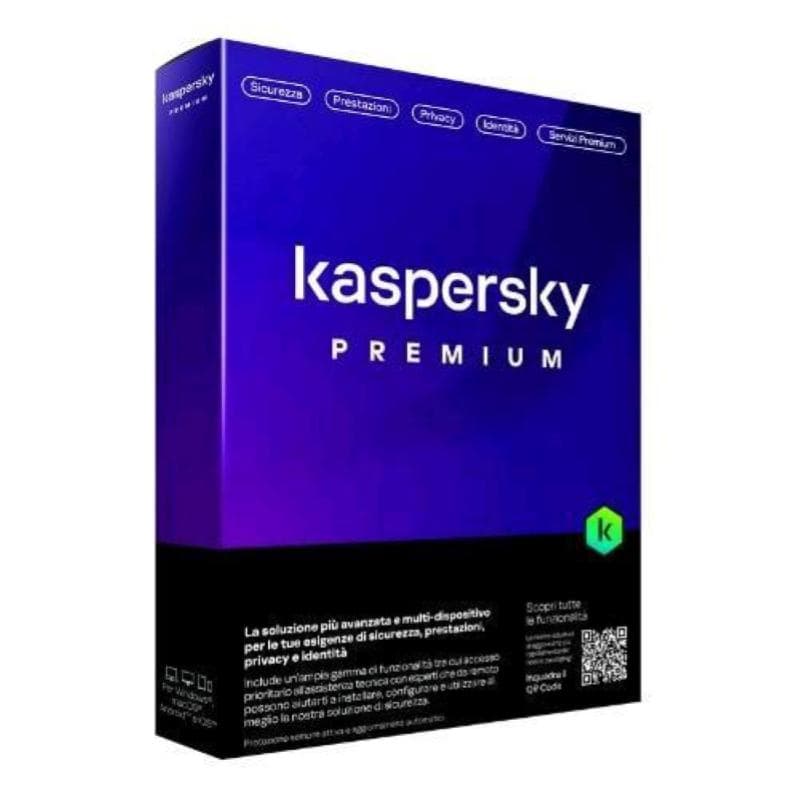 Kaspersky premium per 5 dispositivo - 1 anno