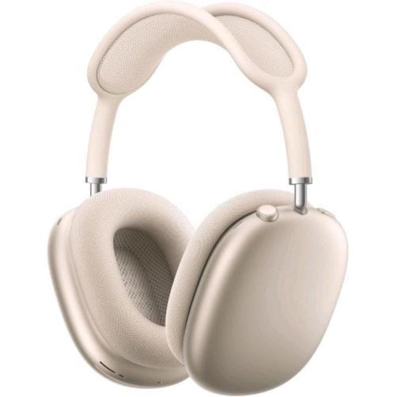 Apple airpods max 2 cuffie bluetooth senza fili over-ear con microfono cancellazione attiva del rumore starlight