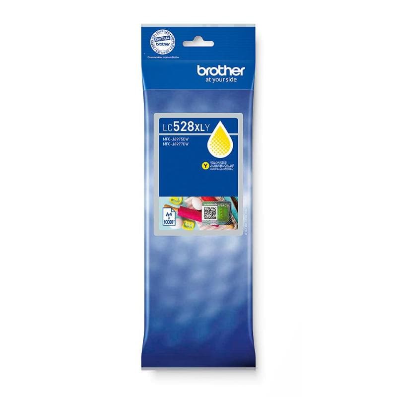 Cartuccia brother lc528xly giallo 10.000 pag x mfc-j6975dw