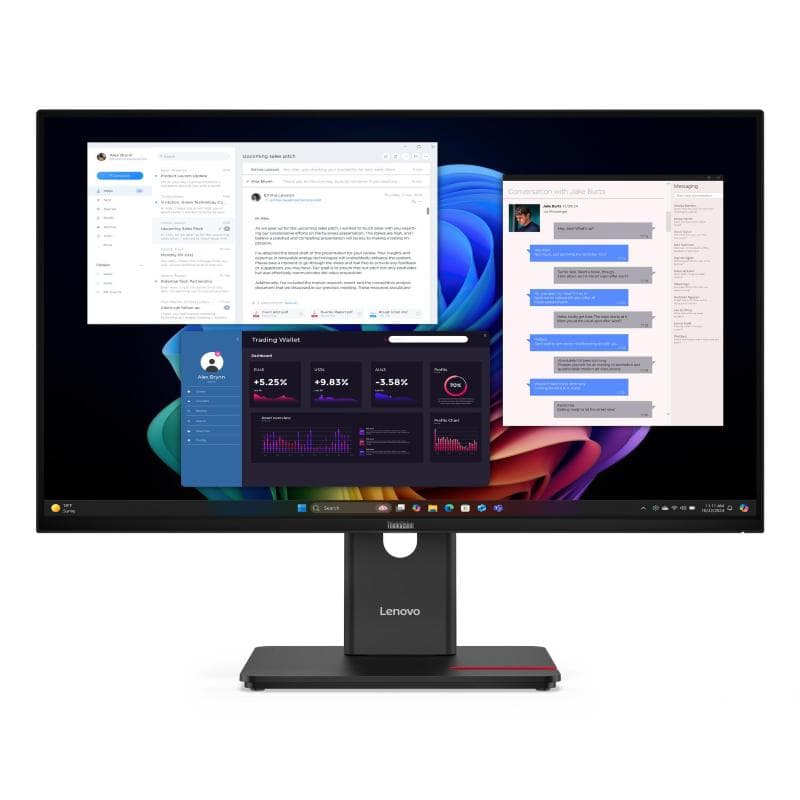 Ips/uhd/hdmi dp usb-c (96w) + usb-c (15w)/ethernet
