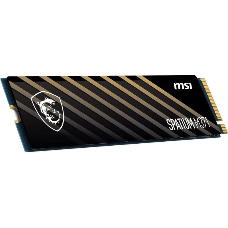 Msi spatium m371 ssd 500gb m.2 nvme pcie 4.0 2200/1150 mb/s