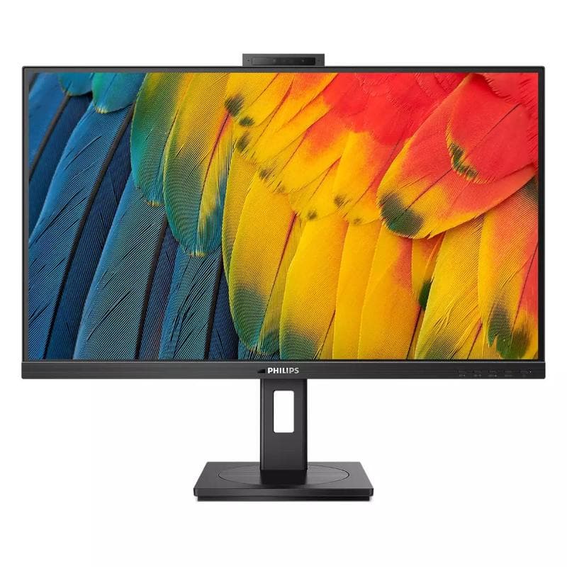 Philips monitor 27 wled ips 16:9 qhd 4ms, dp/hdmi, usb-c docking, webcam, pivot, multimediale