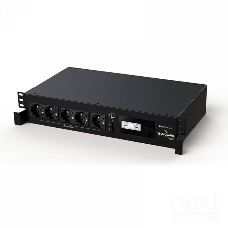 Tecnowareups era plus 2100 rack mount schuko together on