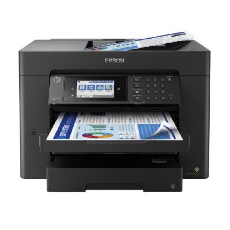 Epson multifunzione ink a3 colore, wf-7840dtwf, 12ppm, fronte/retro, usb/lan/wifi, 4 in 1