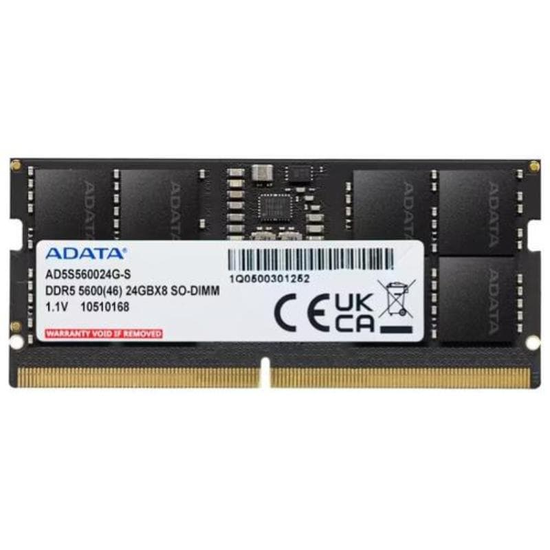Adata ram so-dimm 24gb ddr5 5600mhz 1.1v
