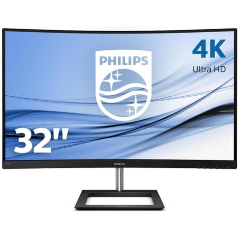 Philips monitor curvo 31,5 led va 4k uhd 3840x2160 4ms 250cdm, dp/hdmi, multimediale