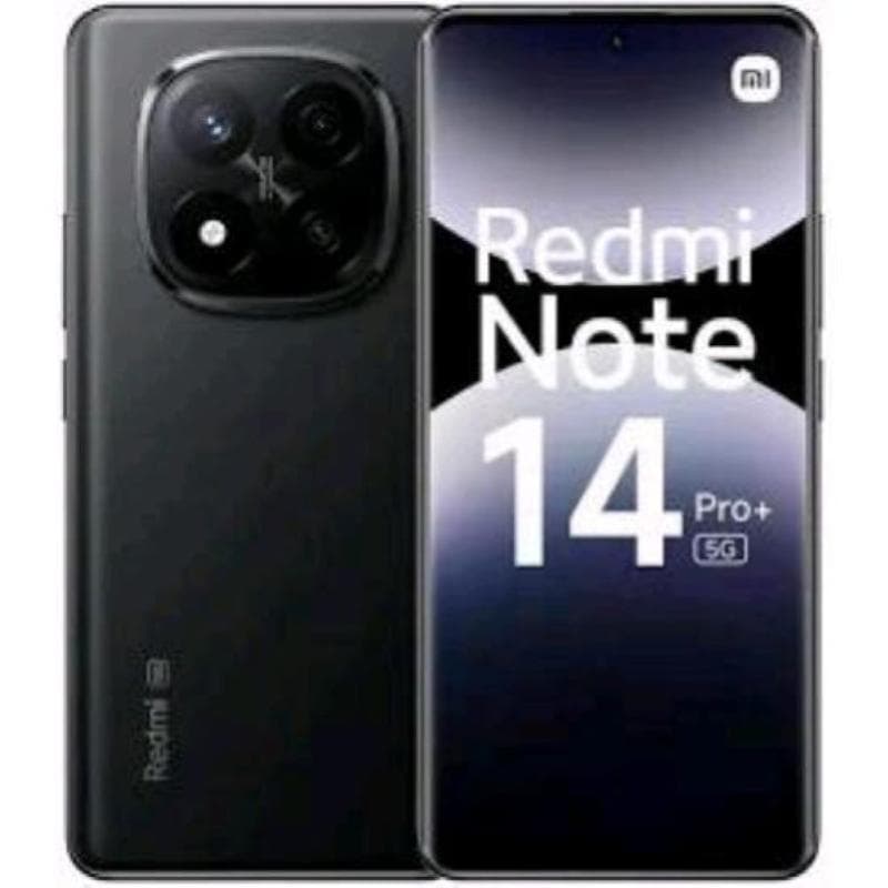Xiaomi redmi note 14 pro+ 5g dual sim 6.67 octa core 512gb ram 12gb 5g europa midnight black
