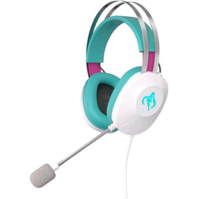 Asus tuf gaming h1 gen ii hatsune miku edition cuffie con microfono usb pc/ps5/ps4 - limited edition
