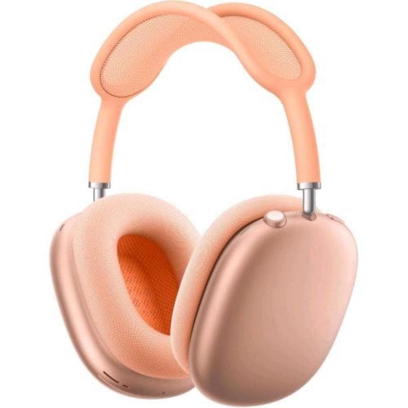 Apple airpods max 2 cuffie bluetooth senza fili over-ear con microfono cancellazione attiva del rumore arancione