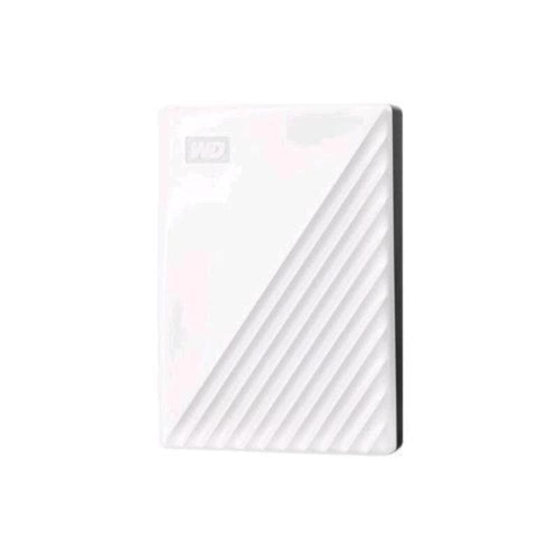 Western digital my passport hdd esterno 6tb 2.5 portatile crittografato micro-usb b 3.2 gen 1 (3.1 gen 1) bianco