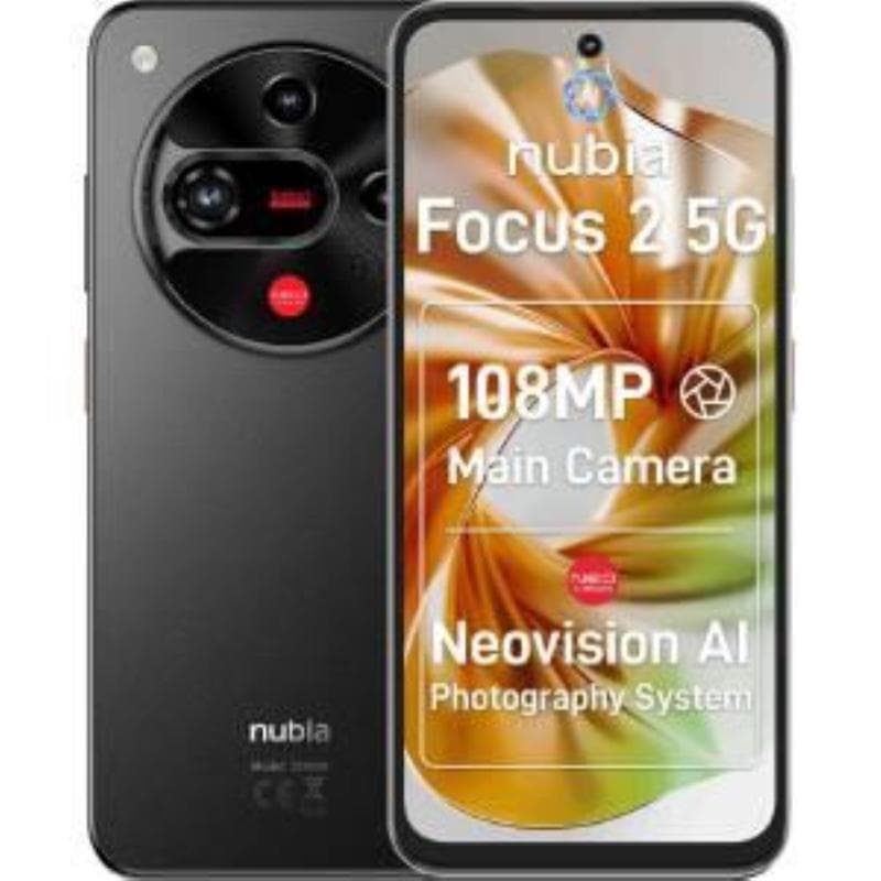 Zte nubia focus 2 8+256gb 6.7 5g galactic black eu