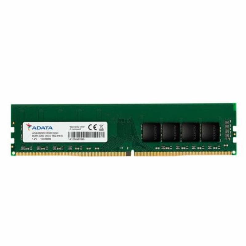 Adata ram dimm 16gb ddr4 (1x16gb) 3200mhz cl22 1,2v