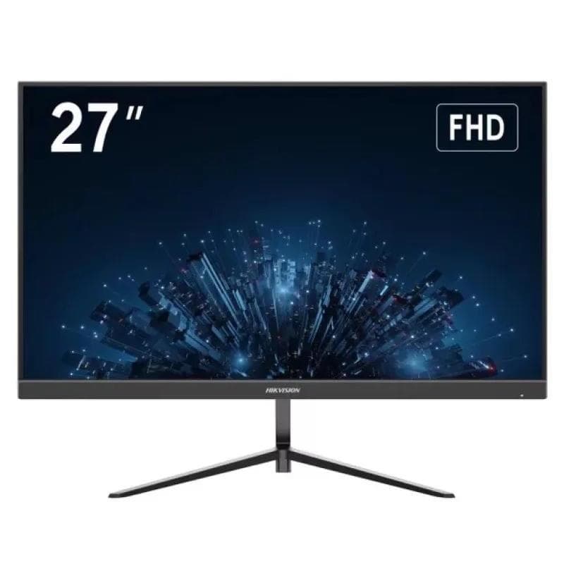 Hikvision monitor 27 led ips fhd 5ms 100 hz 300 cdm, vga/hdmi, multimediale