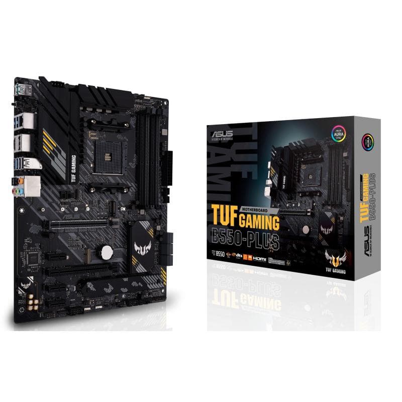 Asus mb amd b550, tuf gaming b550-plus am4 4ddr4 hdmi dp