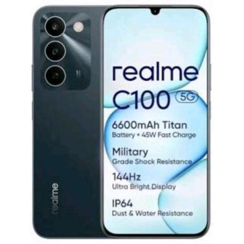 Realme c100 5g dual sim 6.8 octa core 128gb ram 4gb italia green