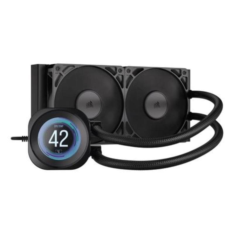 Corsair dissipatore a liquido nautilus 240 lcd, 240mm radiator