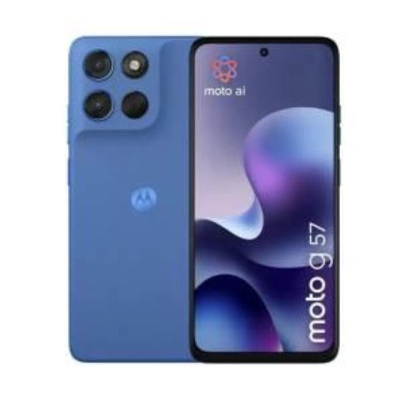 Motorola moto g57 8+256gb 6.72 5g regatta blue ds ita