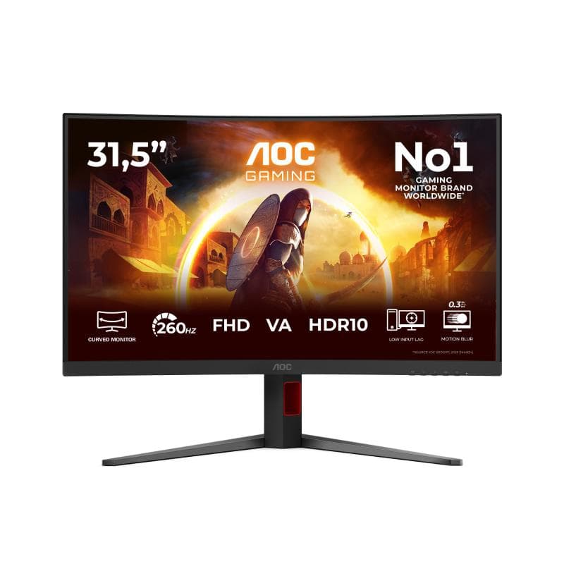 32 monitor va 260hz curvo reg alt