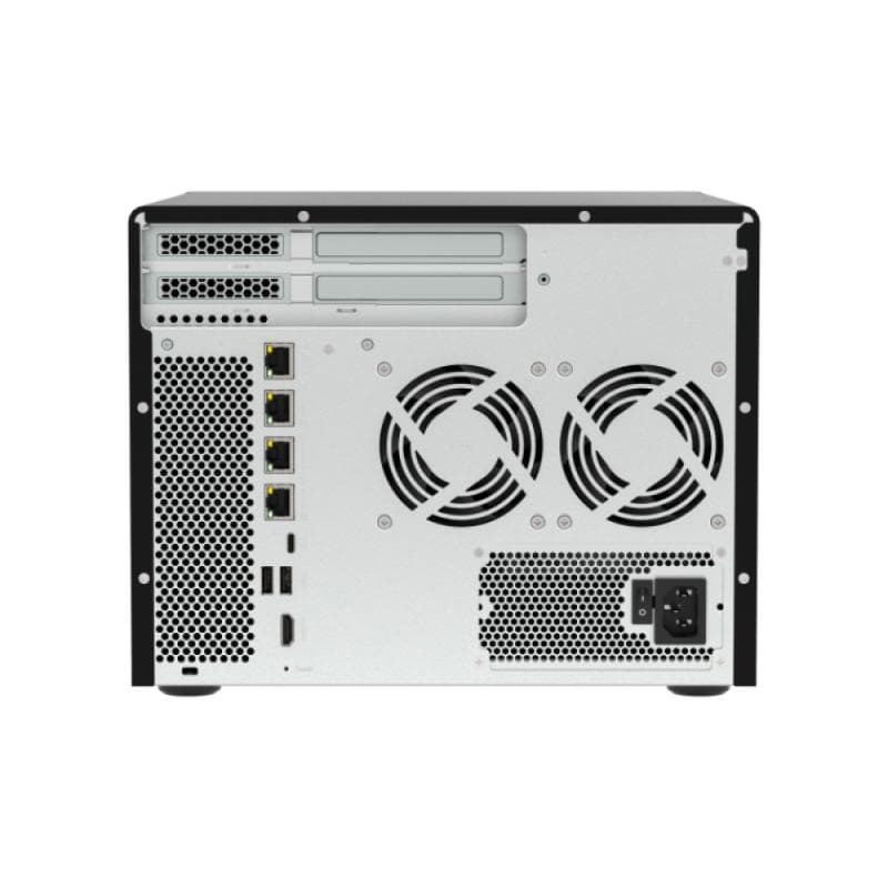 Nas tower qnap hero tvs-h877ax-r5-16g 8hd 6x3.5+ 2x u.2 nvme 4x2.5gb 2x10gb baset 16gb ram amd ryzen 5 6c 500w