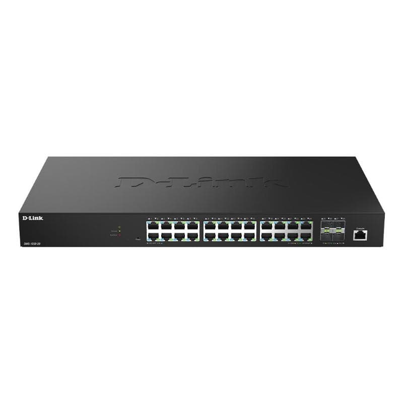 D-link dms-1250-28/e switch di rete gestito l2 2.5g ethernet (100/1000/2500) nero