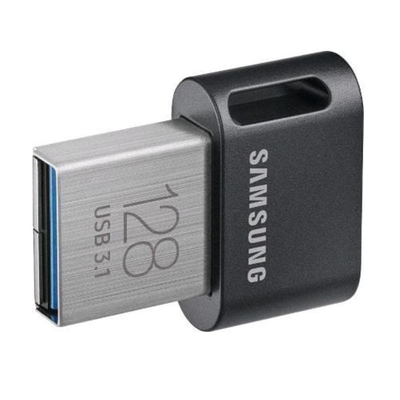 Samsung fit plus chiavetta usb 128gb usb 3.1 gen1 type-a velocitÀ di lettura fino a 400 mb/s grigio titanium