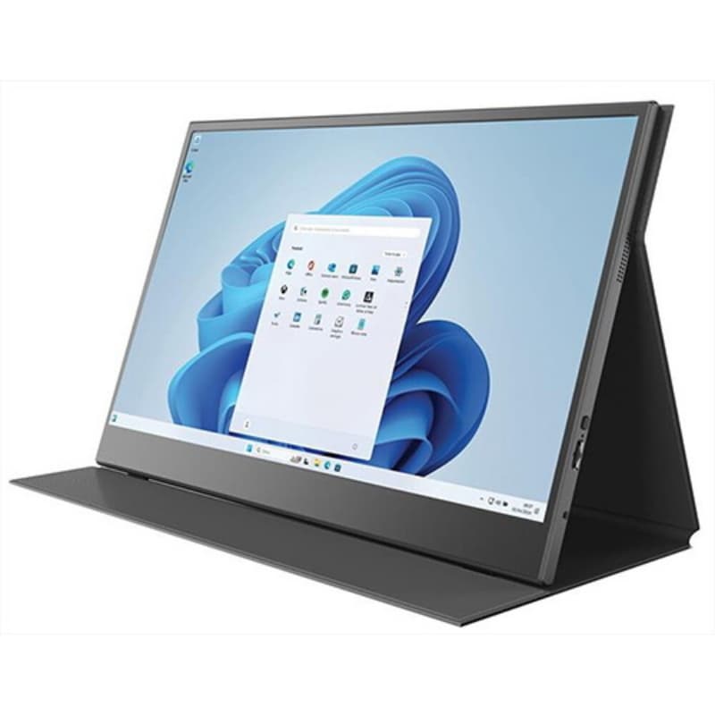 Mediacom md-pma156 monitor portable 15.6 ips 60hz full hd 6ms multimediale mini-hdmi/2*usb-c