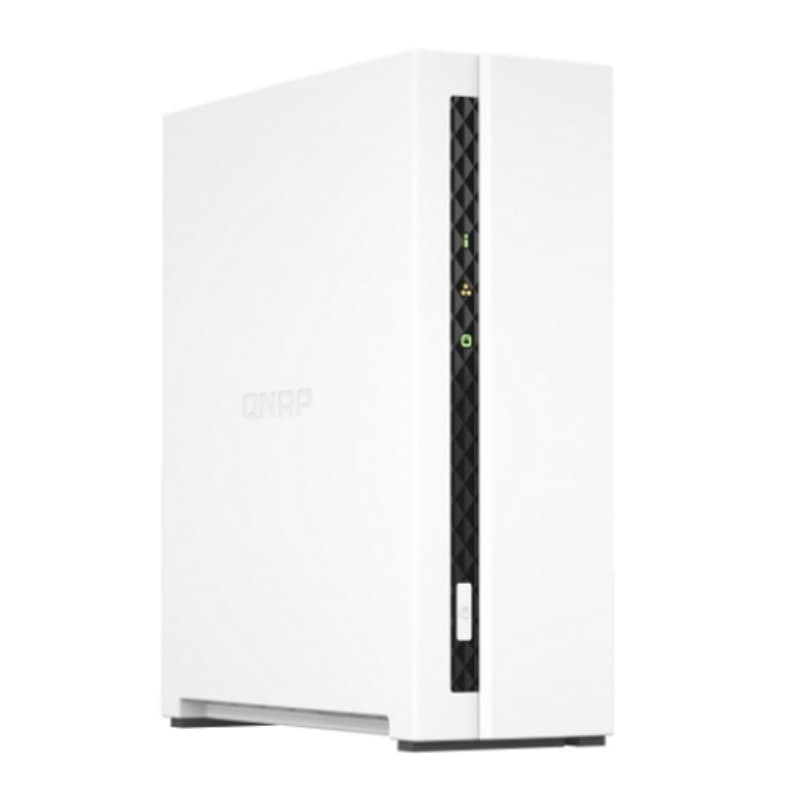 Qnap nas tower 1bay arm 4core 1.8ghz 1xsata 6gb/s 3.5/2.5 2gb ram on-board 1xgbe, 1xusb3.2 gen1 1x