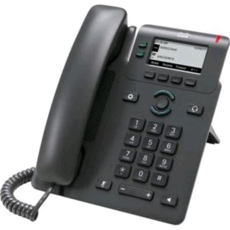 Cisco 6821 phone telefono ip a filo 2 x rete (rj-45) - poe ports