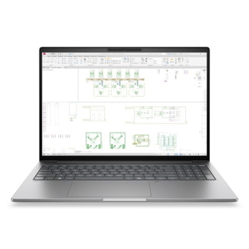 Hp zbook 8 g2i ai workstation mobile copilot+ pc 16 wuxga intel ultra core 5 366h ram 24gb-ssd 512gb nvme-nvidia rtx pro 500 blackwell 6gb-wi-fi 7 + gigabit lan-win 11 prof argento (dk1l8et#abz)