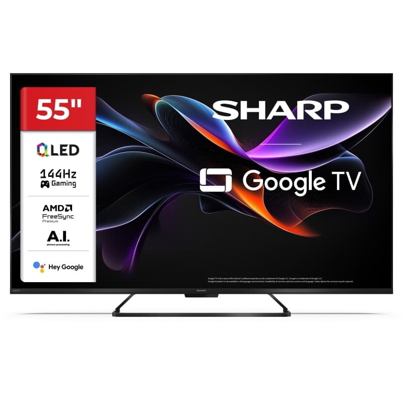 55 hr7 uhd 4k qled google tv 144