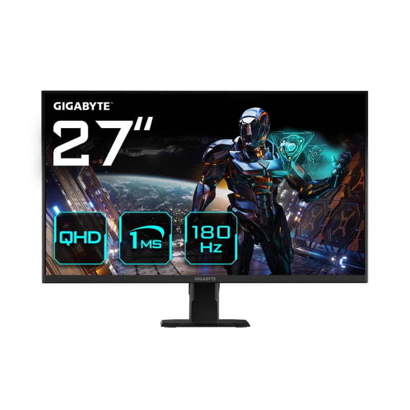 Gigabyte gs27qa monitor 27 ss ips 180hz qhd 1ms 2*hdmi/displayport