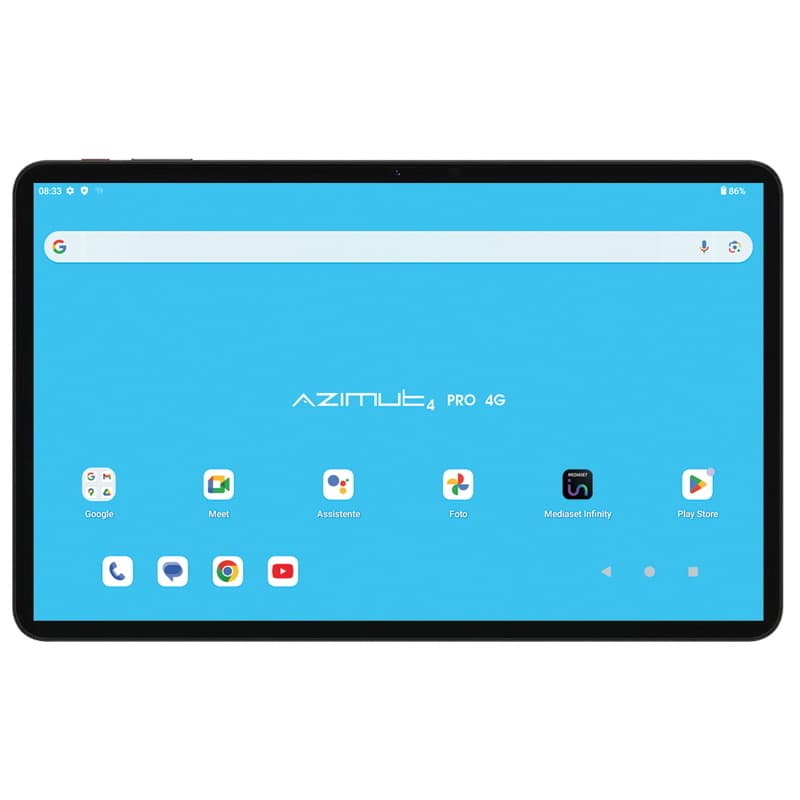 Mediacom tablet 11.97`` android 14 8gb ram 128gb 4g lte m-sp1az48p