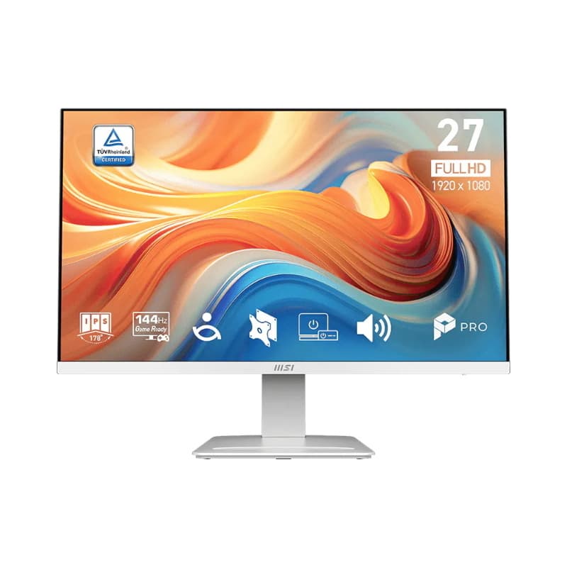 Msi monitor 27 led ips fhd 16:9 144hz 1ms, bianco