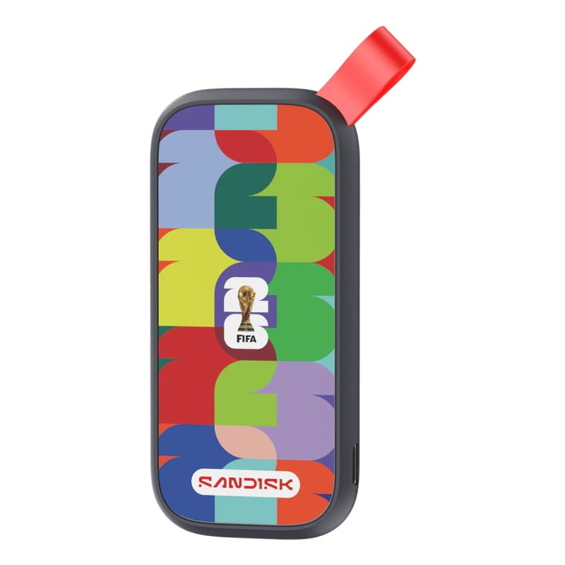 Sandisk fifa world cup 2026 edition ssd esterno 1tb usb-c 800mb/s