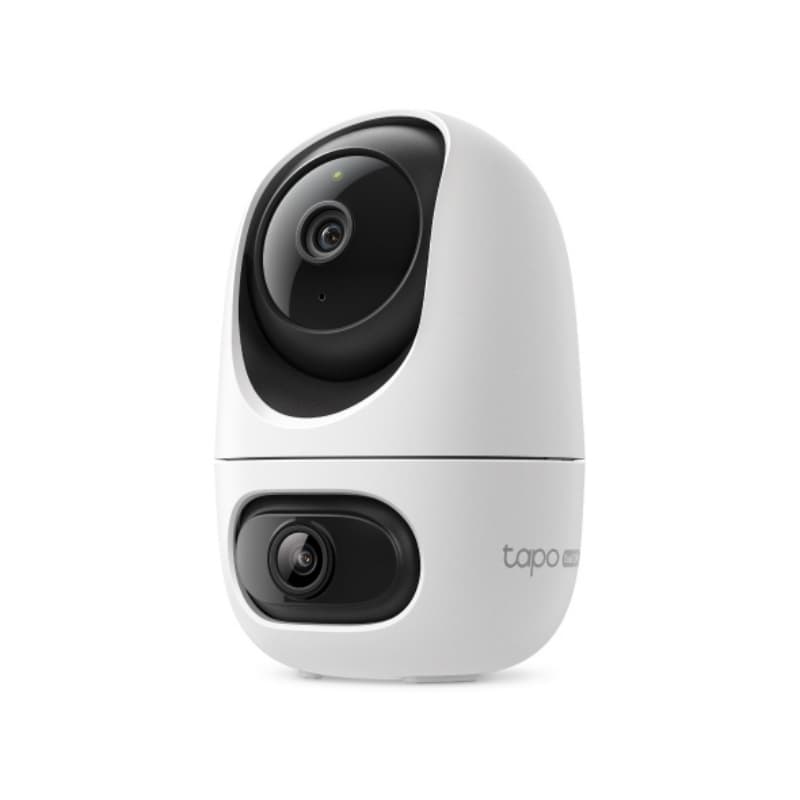 Telecamera tp-link tapo c245d dual lens pan/tilt wi-fi 2k orizz360Â° vis nott 12mt, smart ai detection