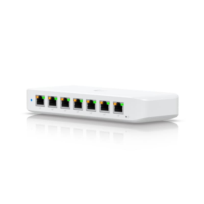 Ubiquiti switch 8p poe l2 compatto 7p gbe po e+ 1p gbe-52w poe