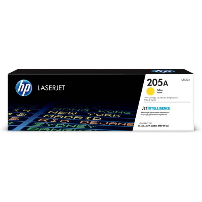 Hp toner giallo 205a laserjet