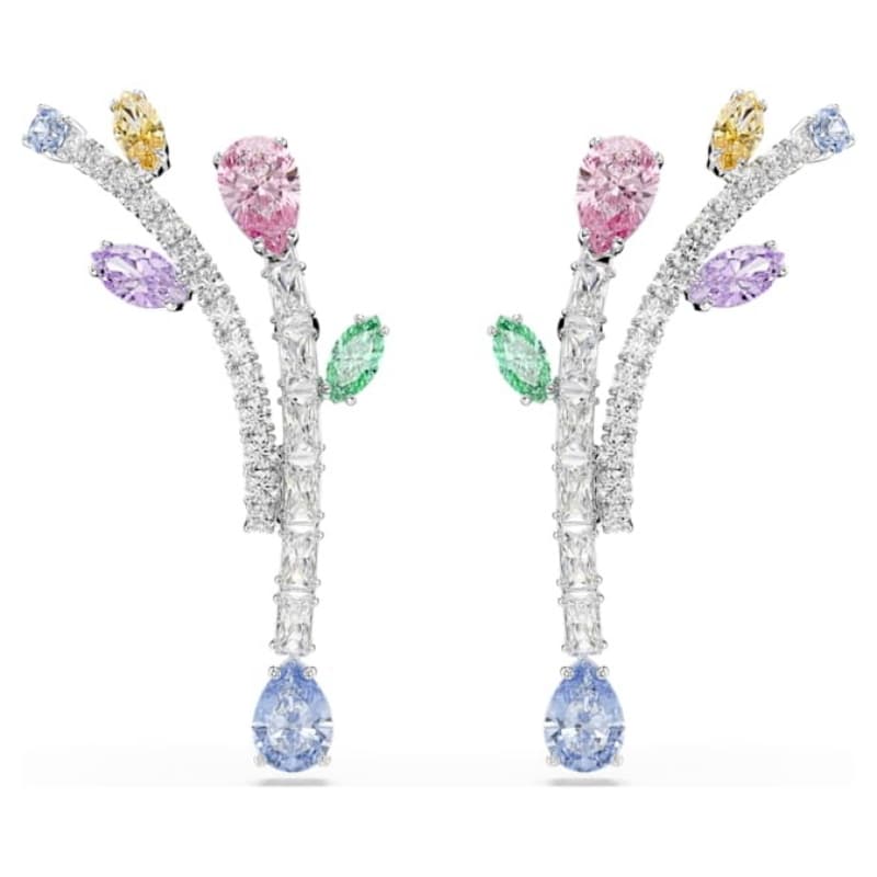 Swarovski 5737426 swarovski fashion piece - 2026 capsule orecchino a buco drop mul/r nuovo in scatola originale