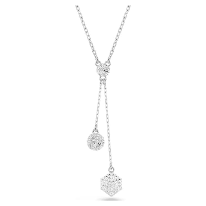 Swarovski 5693207 collana / set swarovski - pend sphere & cube cry/rhs nuovo in scatola originale