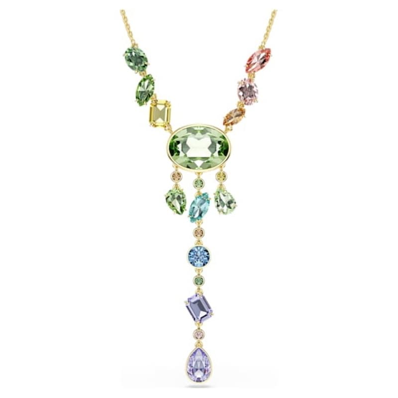 Swarovski 5737451 collana / set swarovski - collana dangling mul/gos nuovo in scatola originale