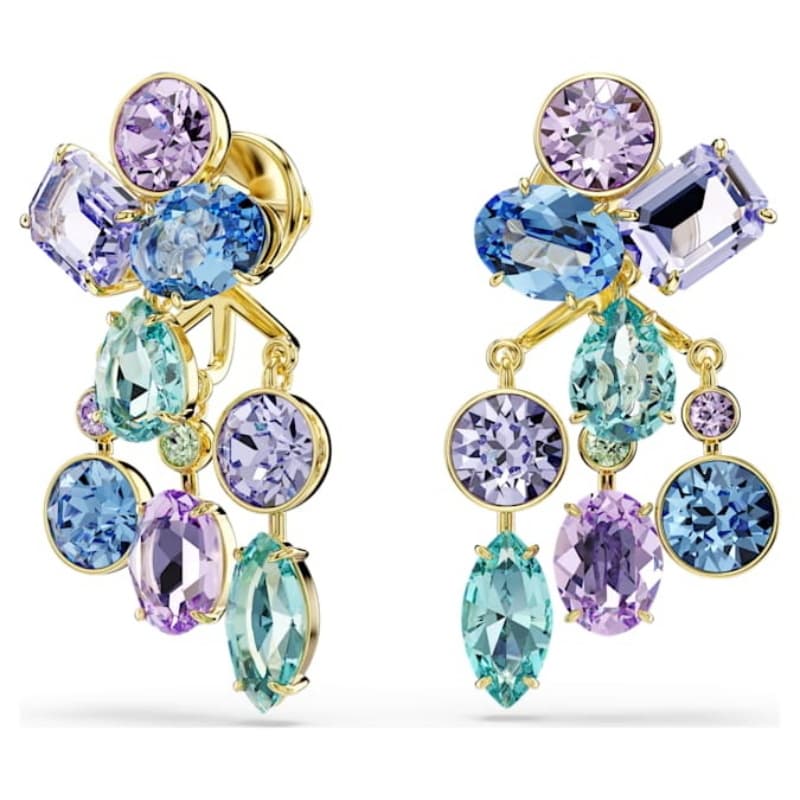 Swarovski 5737450 swarovski fashion piece - gema orecchino a buco ear jacket mul/gos nuovo in scatola originale