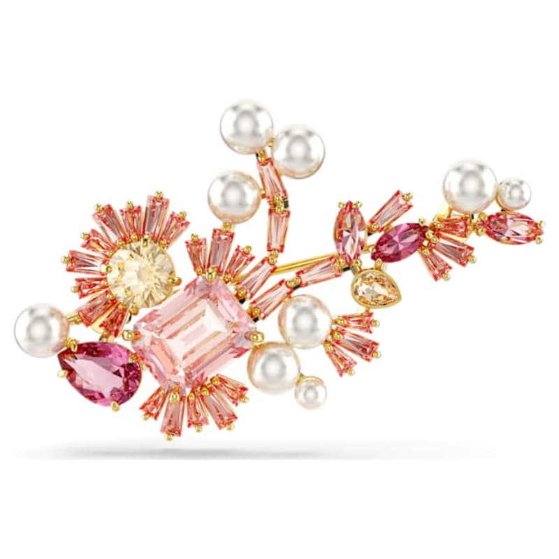 Swarovski 5688478 swarovski fashion piece - gema spilla pin/gos nuovo in scatola originale