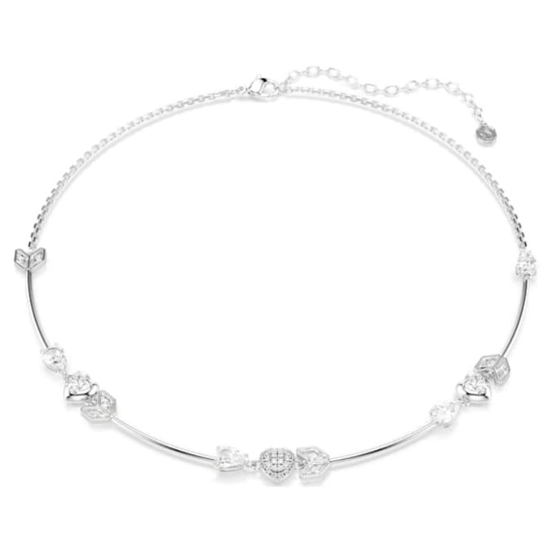 Swarovski 5743411 collana / set swarovski - all ard white/rhs nuovo in scatola originale
