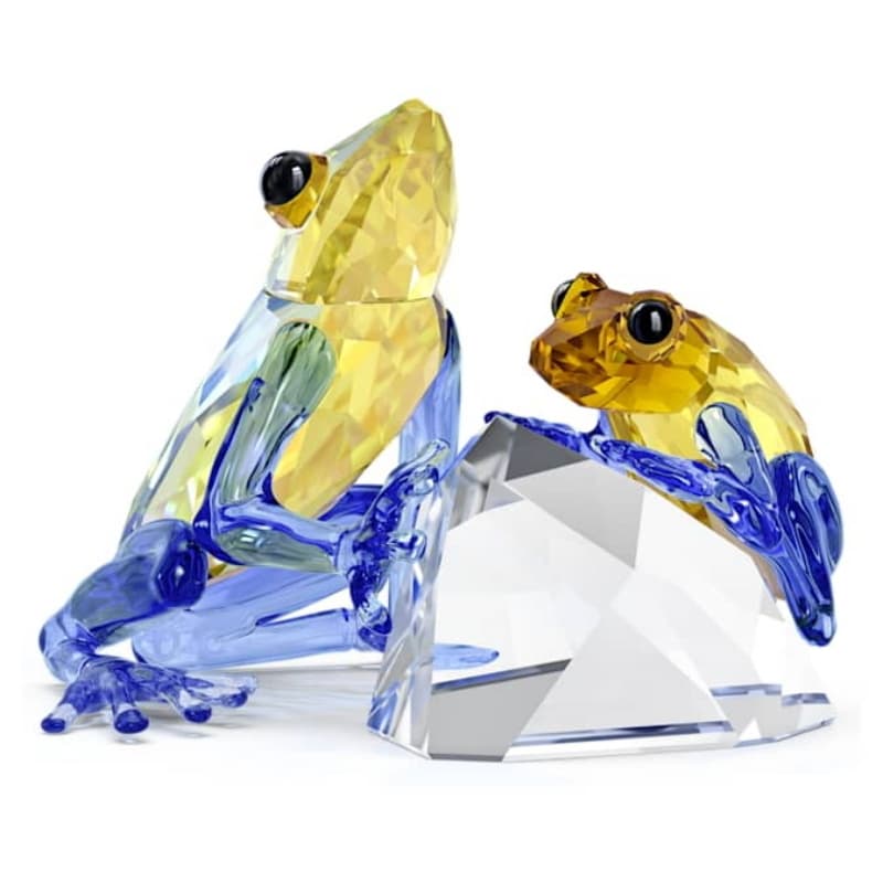 Swarovski 5721547 swarovski fashion piece - idyllia frog and baby nuovo in scatola originale