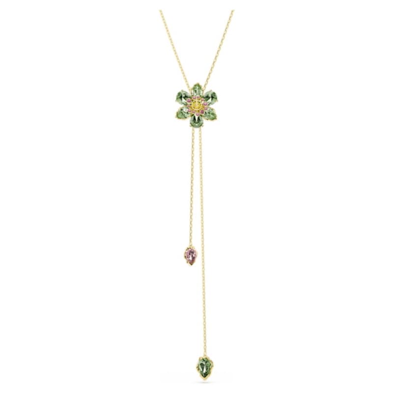 Swarovski 5717158 collana / set swarovski - pend double mul/gos nuovo in scatola originale