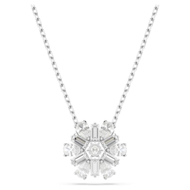 Swarovski 5691484 collana / set swarovski - pend pendente white/rhs nuovo in scatola originale