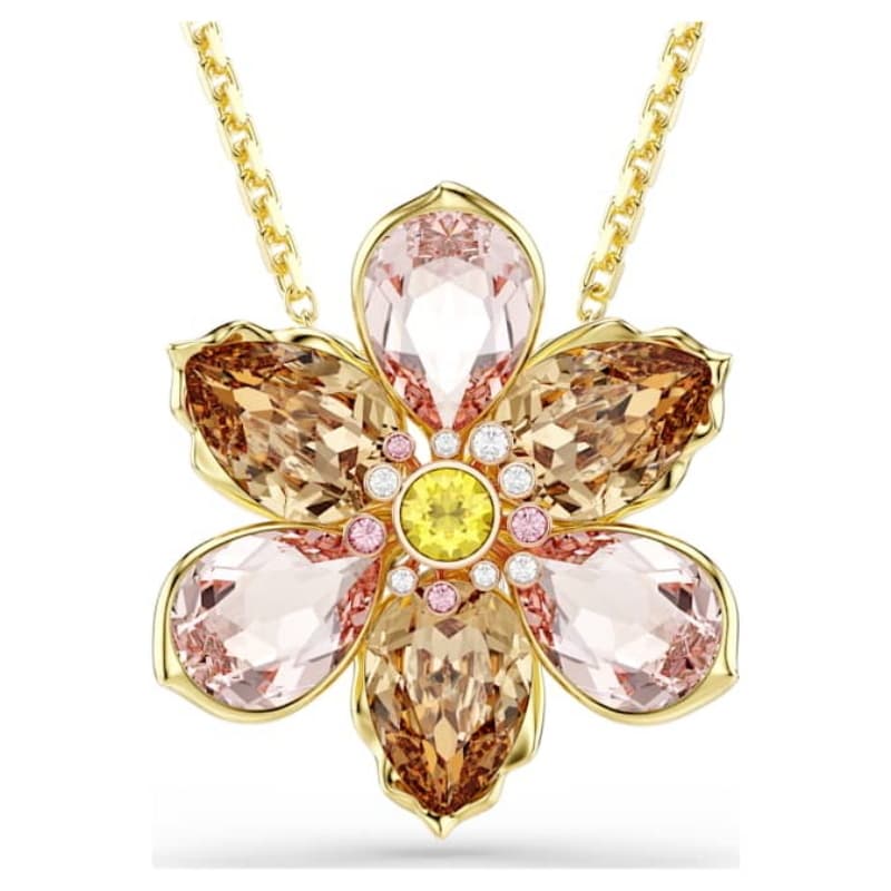 Swarovski 5735227 collana / set swarovski - pend spilla mul/gos nuovo in scatola originale